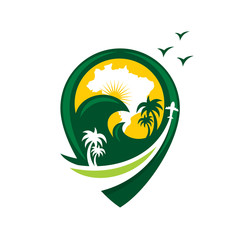 Brazil travel logo
