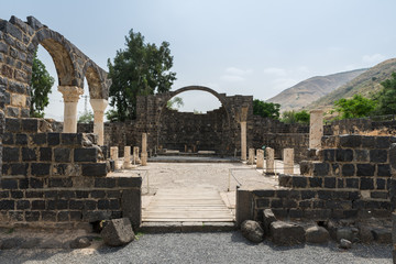 Kursi National Park at Golan Heights