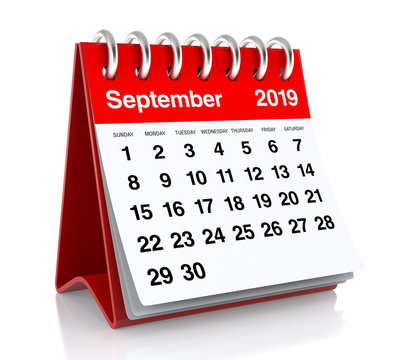 September 2019 Calendar.