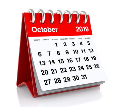 October 2019 Calendar.