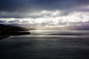 Auf der F&auml;hre von Wellington nach Picton Neuseeland