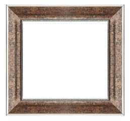 Fototapeta premium brown and golden frame