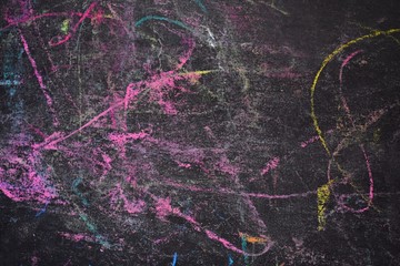 Colorful chalk dust background