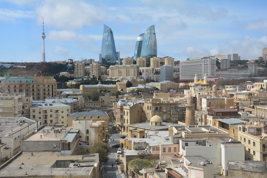 Vieille Ville Bakou Azerba&iuml;djan - Baku Old Town Azerbaijan