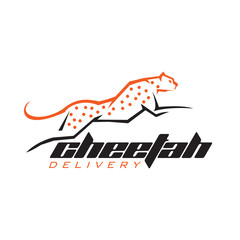 Cheetah Logo Vector