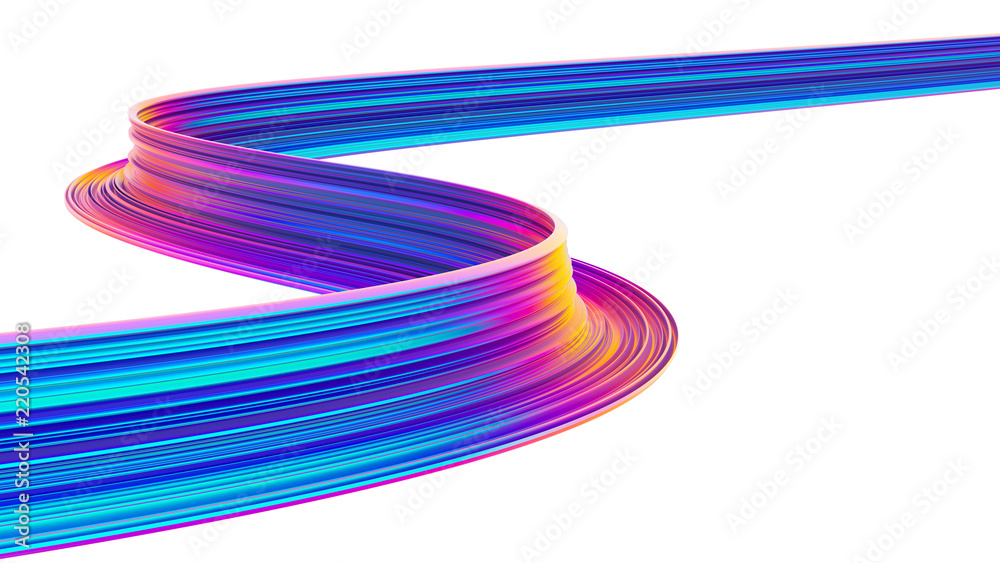 Poster abstract holographic design element in motion for backgrounds