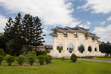 Fototapeta na wymiar Chiang Kai-shek Memorial Hall in Taipei, Taiwan