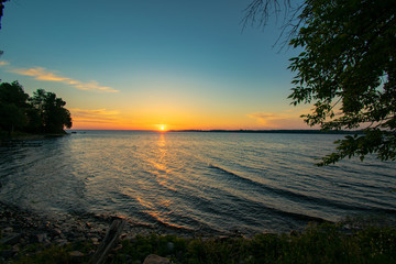 Sunrise/Sunset over Lake Champlain