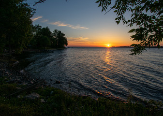 Sunrise/Sunset over Lake Champlain