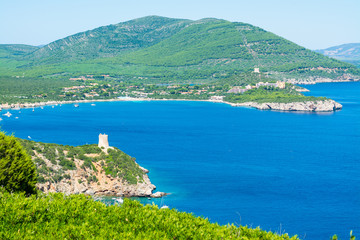 Landscape of the gulf of Capo Caccia