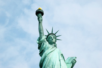 Obraz na płótnie Canvas Statue of Liberty- close up