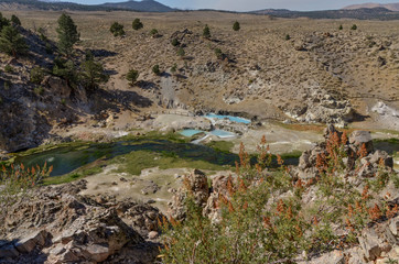 Hot Creek Geological Site Whitmore Hot Springs, Mono county, California
