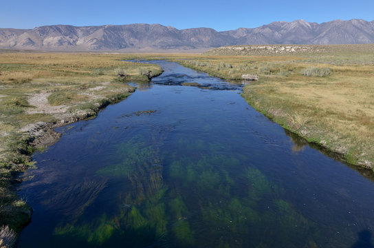 Hot Creek towards Owens River Mono County, California