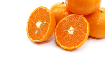 Sweet orange fresh fruit