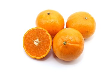 Sweet orange fresh fruit