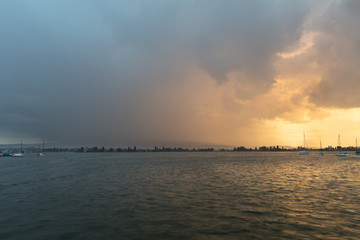 Gewitterabendstimmung in Allensbach am Bodensee
