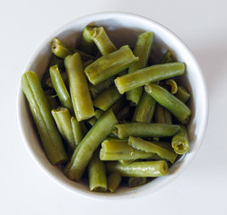 bowl of green beans