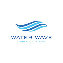 Water wave logo