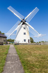 Windmill Melin Llynon, Llanddeusant Holyhead on Anglesey, North Wales uk