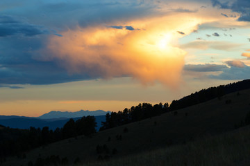 Sangre de Cristo Mountains Sunset