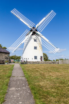 Windmill Melin Llynon, Llanddeusant Holyhead On Anglesey, North Wales Uk