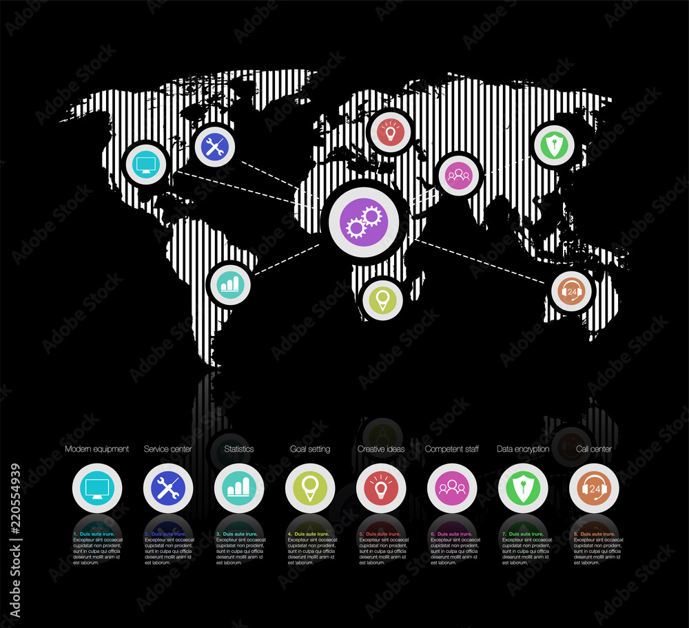 Poster iot platform future technology. smart home connection and control with devices through home network.
