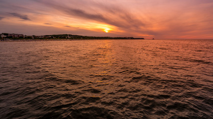 Sonnenuntergang an der Ostsee