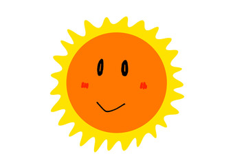 にっこり太陽