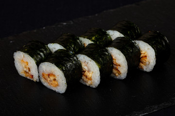 Japanese roll with eel