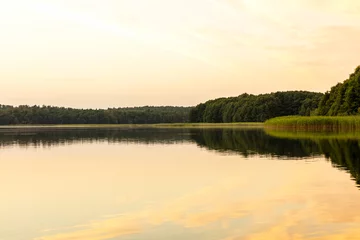 Foto op Canvas Widok na jezioro w Polsce, Mazury © hunter76