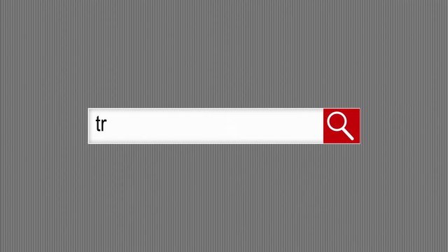 search bar - Computer Generated Animated Browser Search Button