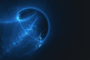 fractal light design background