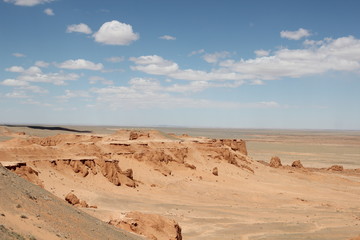 Gobi desert landscape - Mongolia