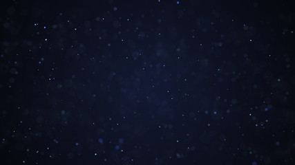 Dust particles. Abstract particle background. Dots background. 4k rendering.