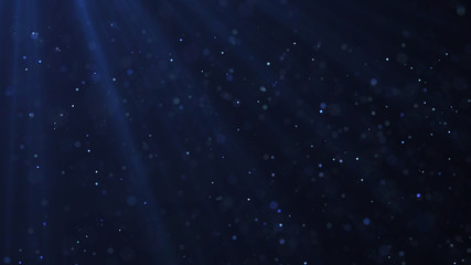 Dust particles. Abstract particle background. Dots background. 4k rendering.