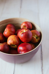 Nectarines in a bowl