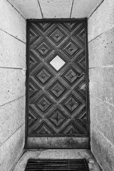 Historic decorative door