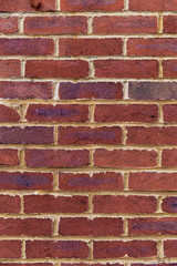 Abstract weathered stained background of brick wall texture, grungy architecture wallpaper