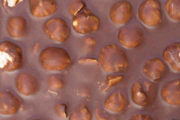 Chocolate perfect sweet milk background close-up texture