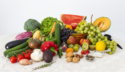 Fruits et légumes du soleil