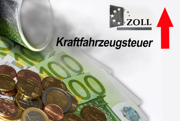 Kraftfahrzeugsteuererhöhung bei Neuzulassung 