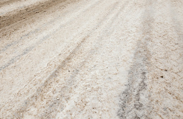 road in winter