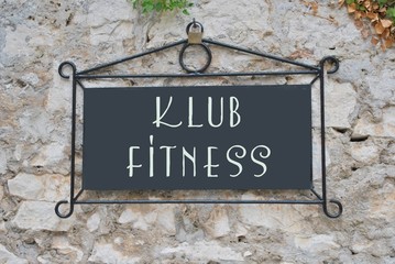 Fototapeta premium Klub fitness