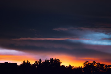 Obraz na płótnie Canvas Cloudy Twilight