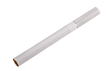 The cigarette isolated on a white background
