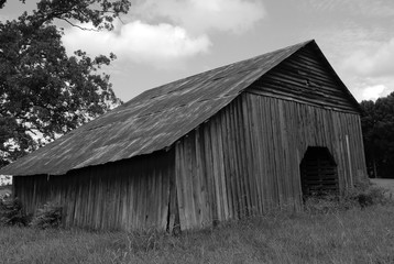 Obraz premium Big old barn