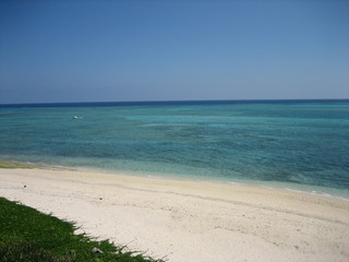 宮古島の海と空