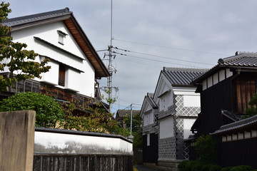 Fototapeta na wymiar 日本の岡山の古い民家