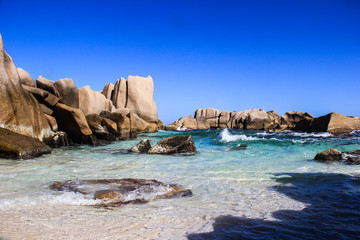 Seychelles La Digue Anse Marron Beach