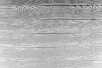 Background texture of old white painted wooden lining boards wall.